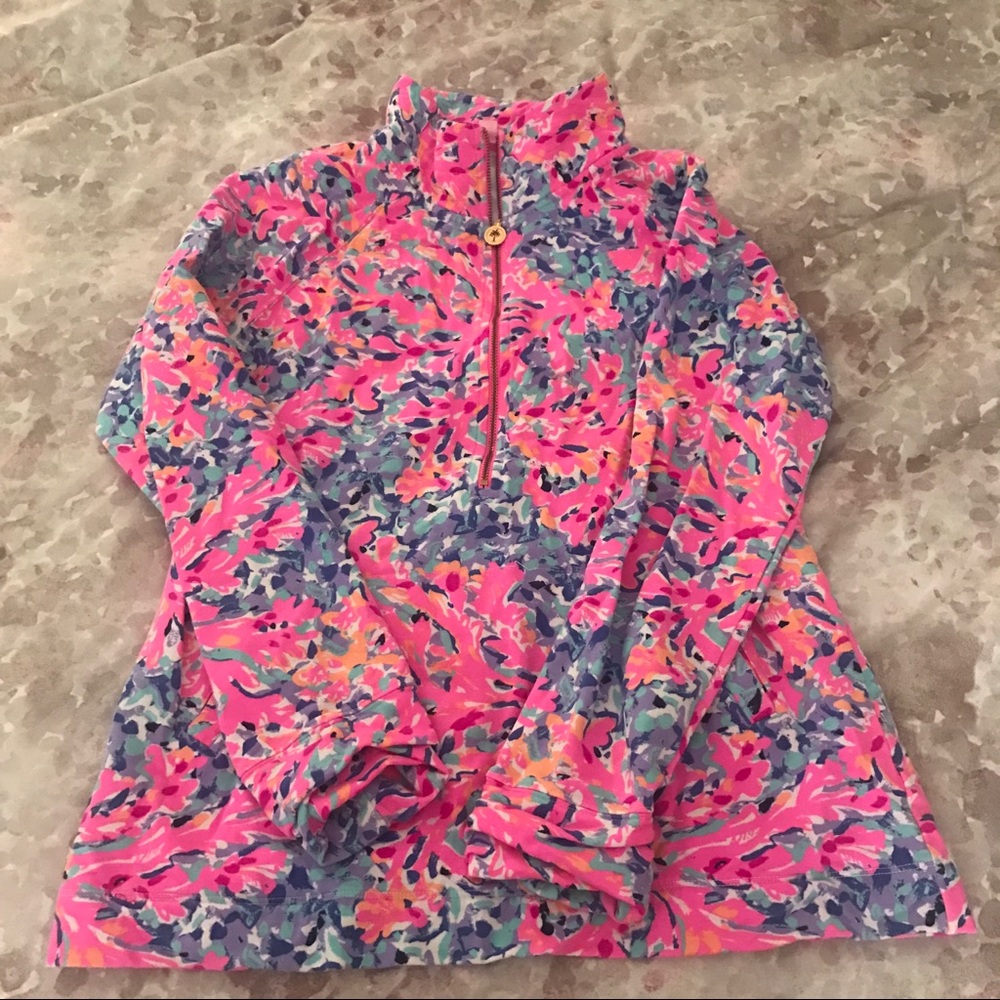 Lilly Pulitzer Coco Coral Crab Popover